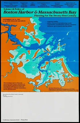 Science & policy of Boston Harbor symposium poster
