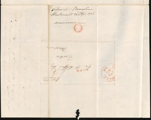 Charles Vaughan to George Coffin, 28 April 1836