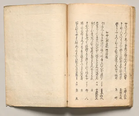 Spread Twenty-One from Volume Two of People of Japan in Light Verse (Kyōka)