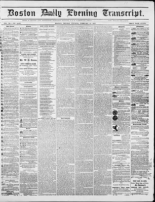 Boston Daily Evening Transcript