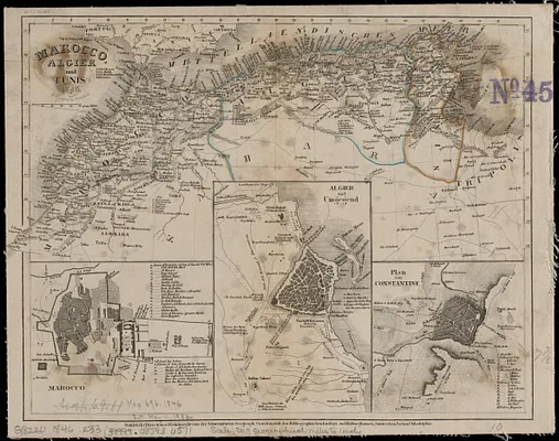 Marocco, Algier und Tunis