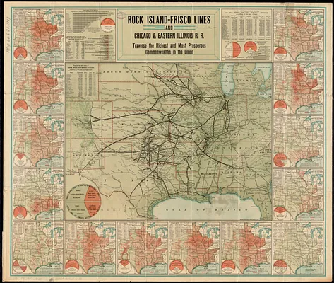 Rock Island-Frisco lines and Chicago & Eastern Illinois R.R