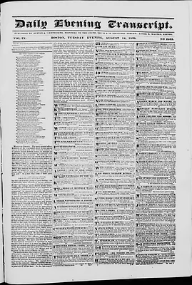 Daily Evening Transcript