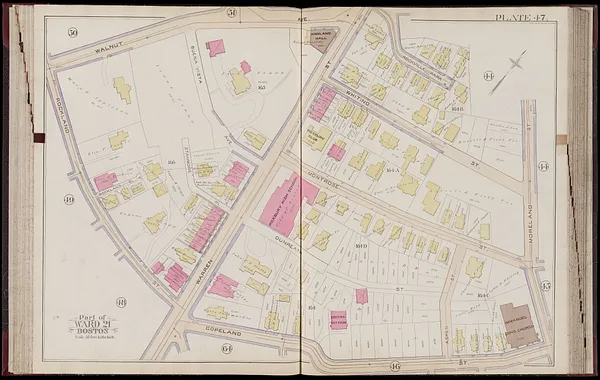 Atlas of the city of Boston : Roxbury, Mass. : volume four : from actual surveys and official records