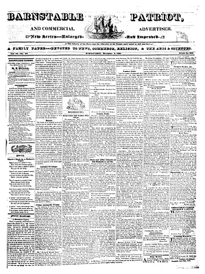 Barnstable Patriot, and Commercial Advertiser