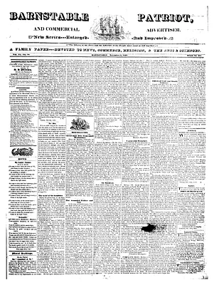 Barnstable Patriot, and Commercial Advertiser