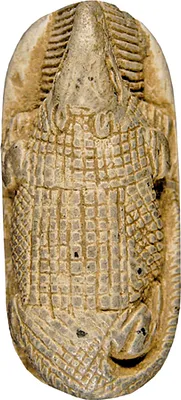 Amulet with a Crocodile as a Solar God