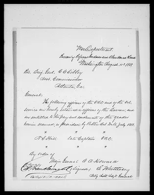 Letters Received Entered in Volume 4 (294), Aug.-Dec. 1868