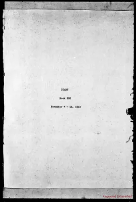 Volume 330, November 7 – November 14, 1940