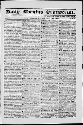 Daily Evening Transcript