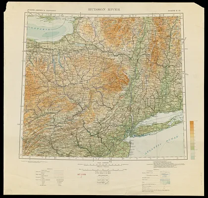 International map of the world on the scale 1:1,000,000