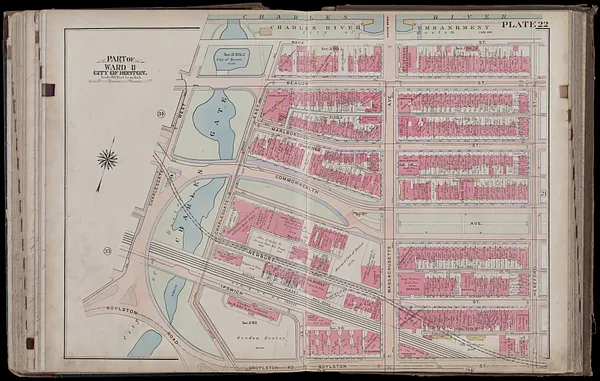 Atlas of the city of Boston, Boston proper and Back Bay : from actual surveys and official plans