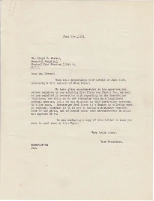 Letters Sent to Lloyd F. Craver, June 23, 1932