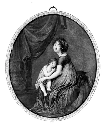 Madame Lebrun and her Daughter, Jeanne-Lucie-Louise