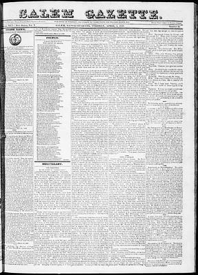 The Salem Gazette