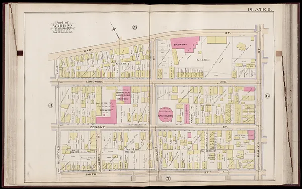Atlas of the city of Boston : Roxbury, Mass. : volume three : from actual surveys and official records
