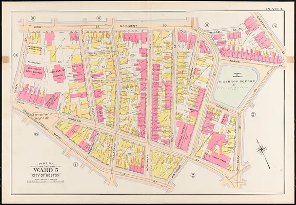 Atlas of the city of Boston, Charlestown
