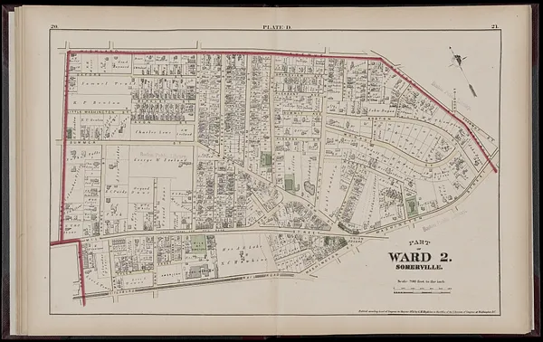 Atlas of the city of Somerville, Massachusetts