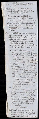 Notes for a speech by Samuel May