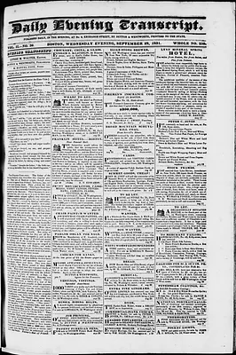 Daily Evening Transcript