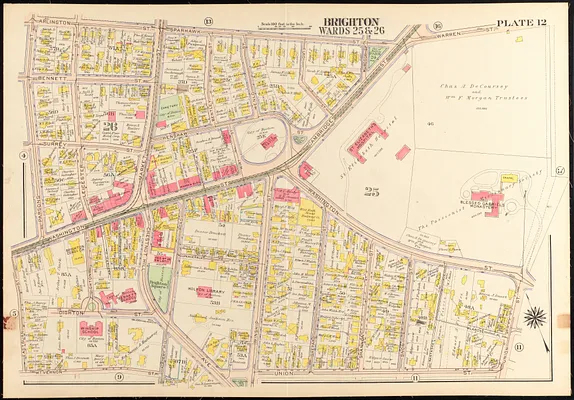 Atlas of the city of Boston, wards 25 & 26, Brighton