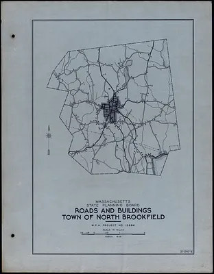 Roads and Buildings Town of North Brookfield