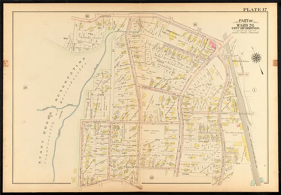 Atlas of the city of Boston, ward 26, Hyde Park