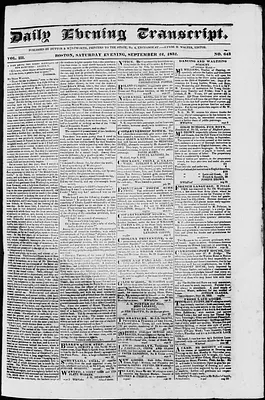 Daily Evening Transcript