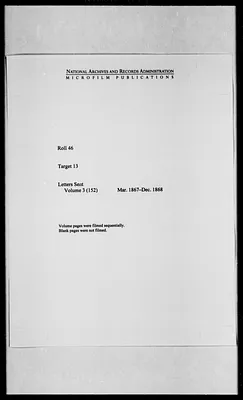Letters Sent: Volume 3