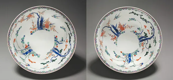 Pair of Bowls: Kakiemon Ware