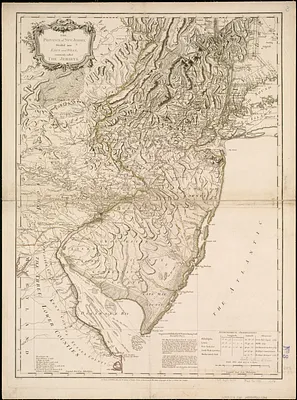 The province of New Jersey, divided into east and west, commonly called the Jerseys