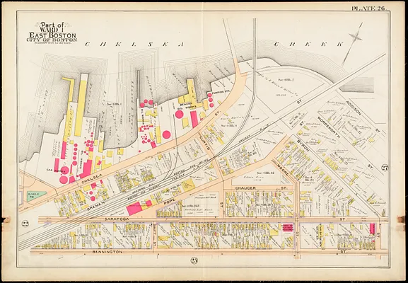 Atlas of the city of Boston : East Boston, Mass.