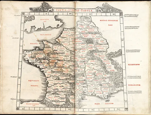 Tertia Europae tabula