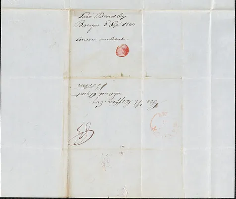Levi Bradley to George Coffin, 12 September 1844