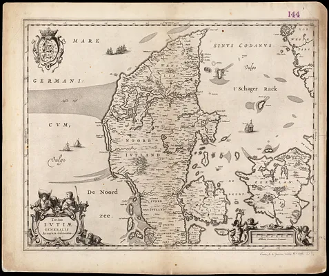 Totius Iutiae generalis accurata delincatio