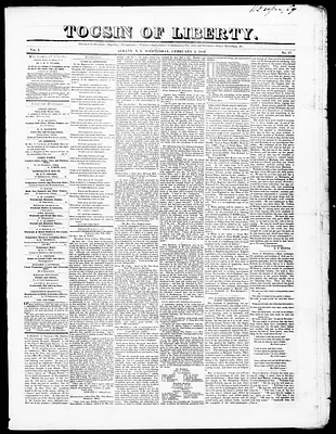 The Tocsin of Liberty