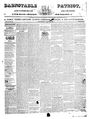 Barnstable Patriot, and Commercial Advertiser