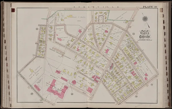 Atlas of the city of Cambridge, Massachusetts