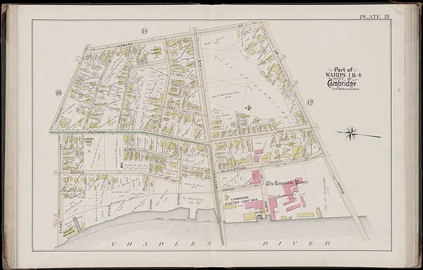 Atlas of the city of Cambridge, Massachusetts