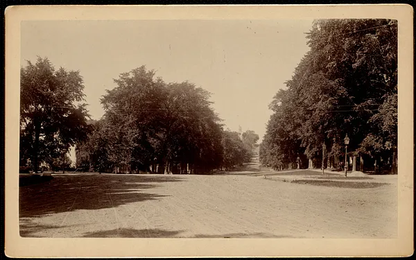 Lenox: view of Main Street facing north