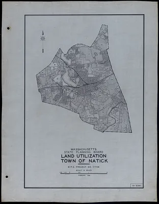 Land Utilization Town of Natick