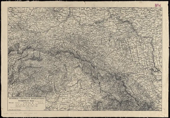 Austria-Russian operations, European war