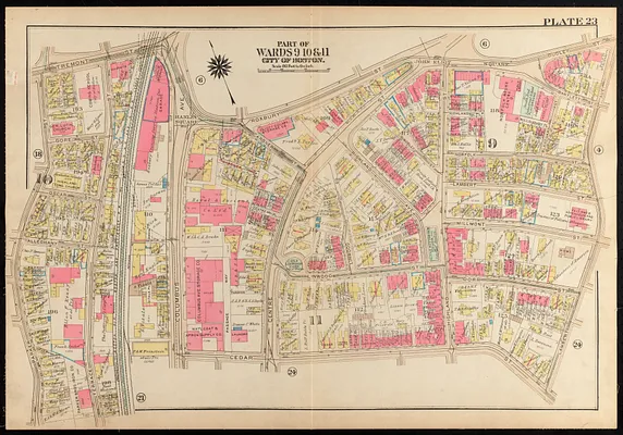 Atlas of the city of Boston, Roxbury
