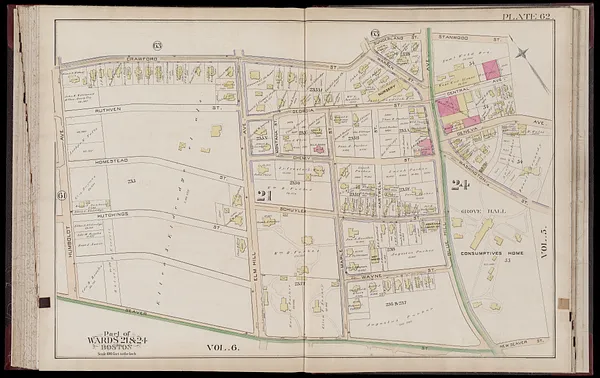 Atlas of the city of Boston : Roxbury, Mass. : volume four : from actual surveys and official records