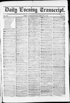 Daily Evening Transcript