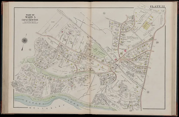 Atlas of the city of Newton, Massachusetts
