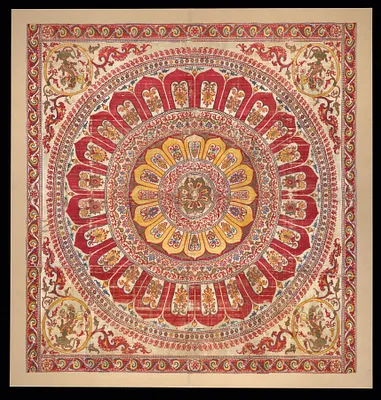 Lotus-blossom petal canopy