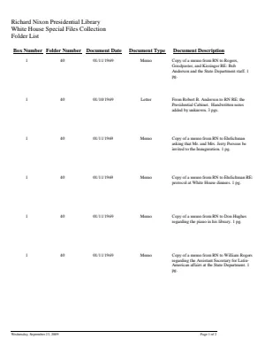 WHSF: Returned, 1-40
