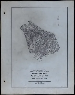 Topography City of Lynn