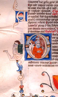 Leaf from Bentivoglio Bible